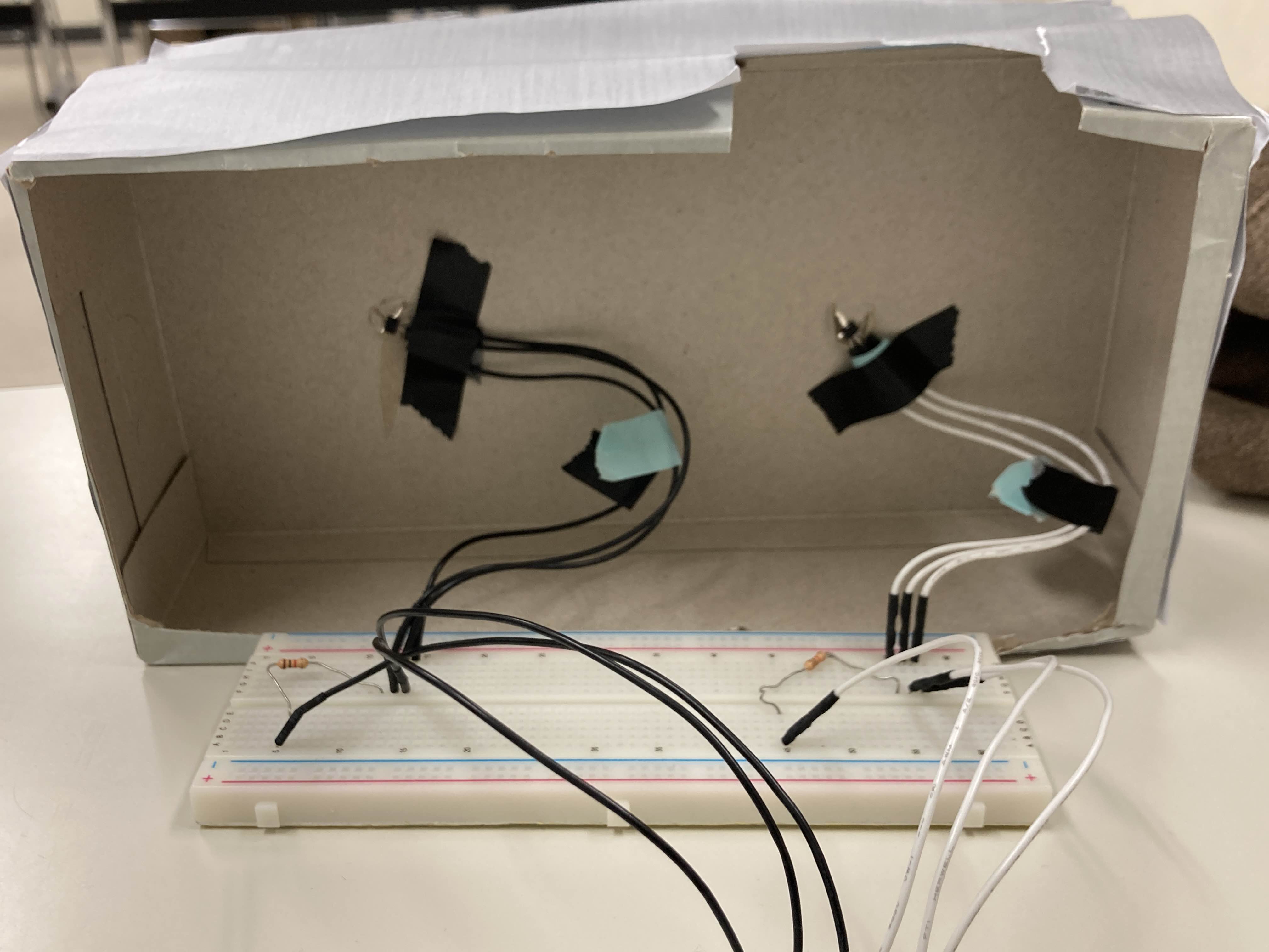 ホールセンサ隠し